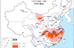 中央氣象臺連續(xù)第14天發(fā)布高溫預警